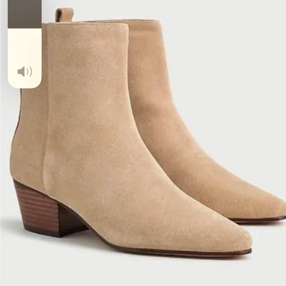 J. Crew Suede Bootie